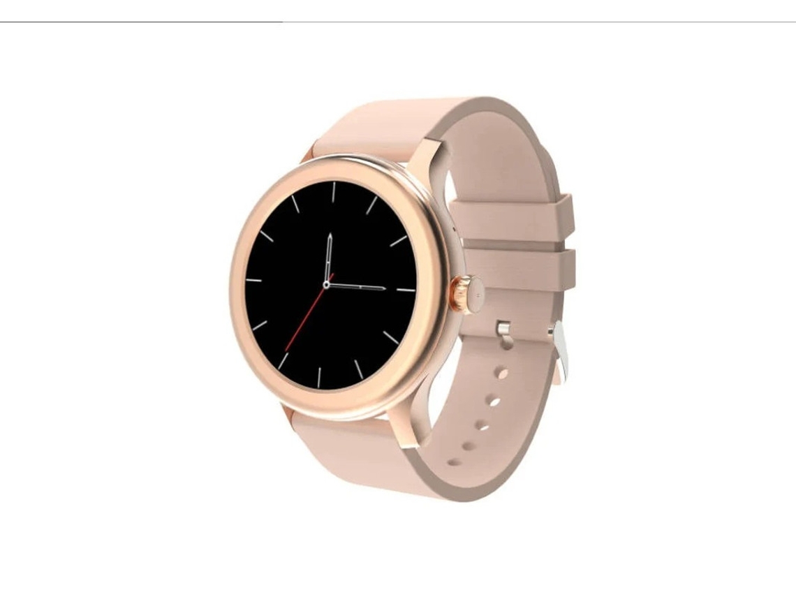 Smartwatch Fitness Tracker Bluetooth Falante Hr 24 Modos Esportivos Relógio Fitness Contador de Passes IP67 Resistente à Água Bestvite (Rosa)