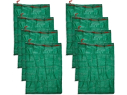 Conjunto de 8 Sacos de Malha para Armazenamento de Cebolas, Tamanho 19, 68 X 31, 50 Polegadas BRILVIBERA (50 X 80 Cm)