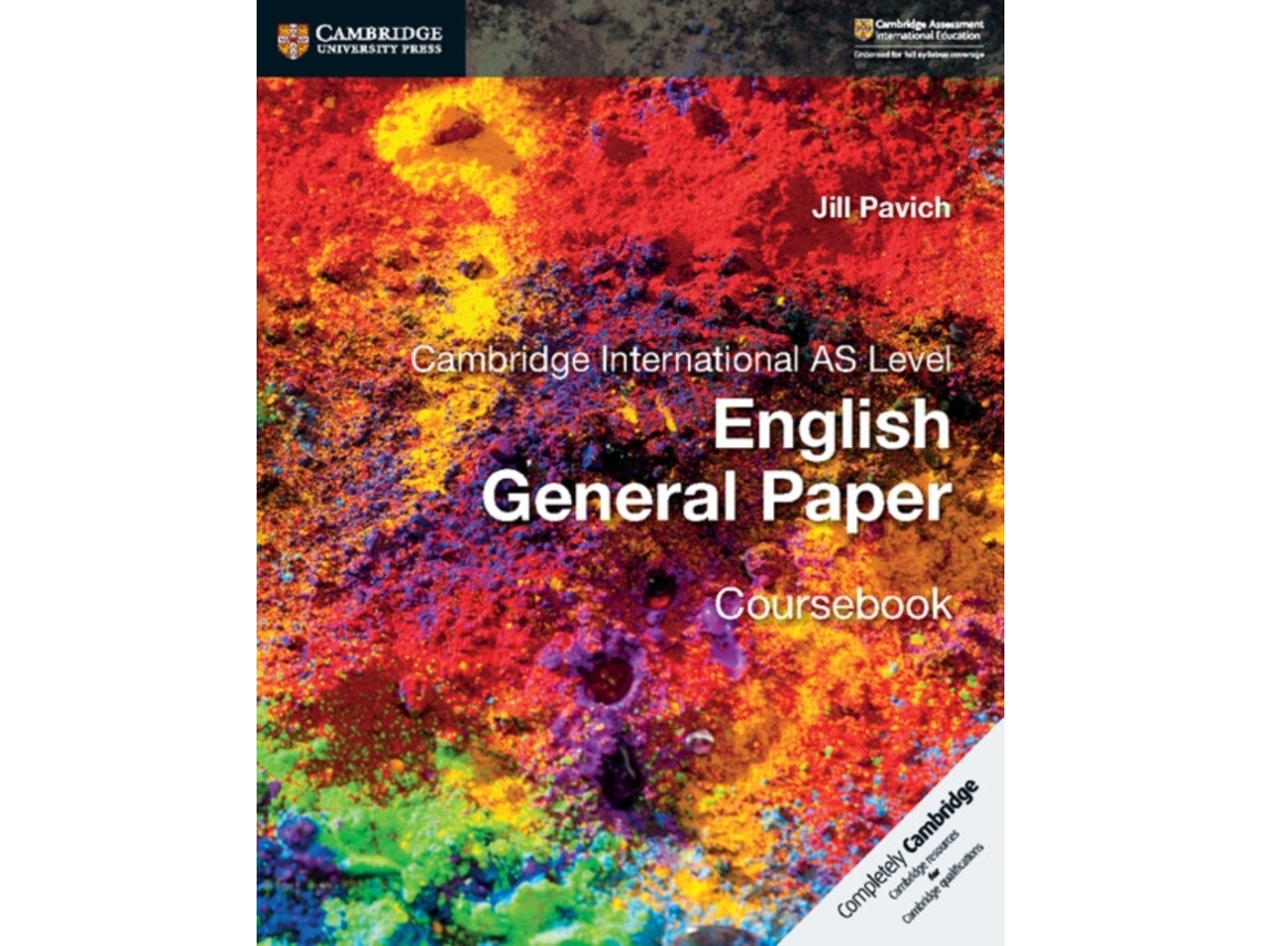 Livro Cambridge International AS Level English General Paper Coursebook de Jill Pavich (Inglês)