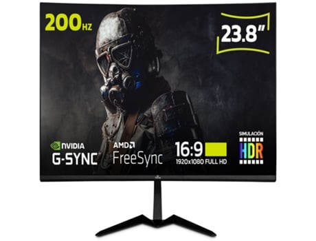 Monitor Gaming YEYIAN Sigurd Series 2503 (23.8'' - FHD - 200Hz - Freesync/G-Sync)