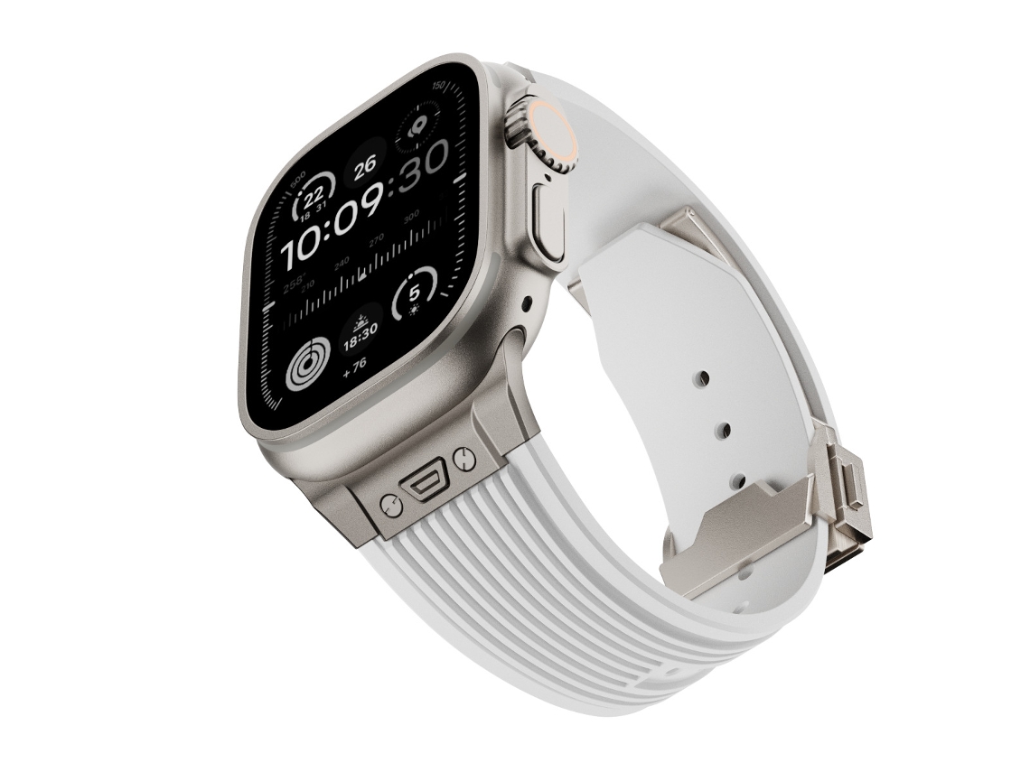 Bracelete para Apple Watch 42/44/45/49mm XIAOMOYU (branco Titânio)