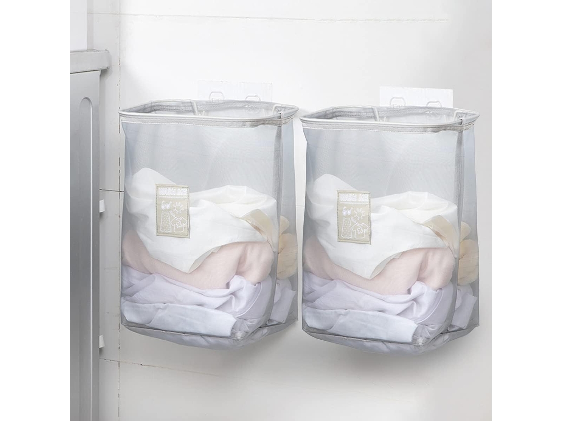 Lurelia Cesto Para Roupa Dobrável Portátil Pack 2 Lavandaria