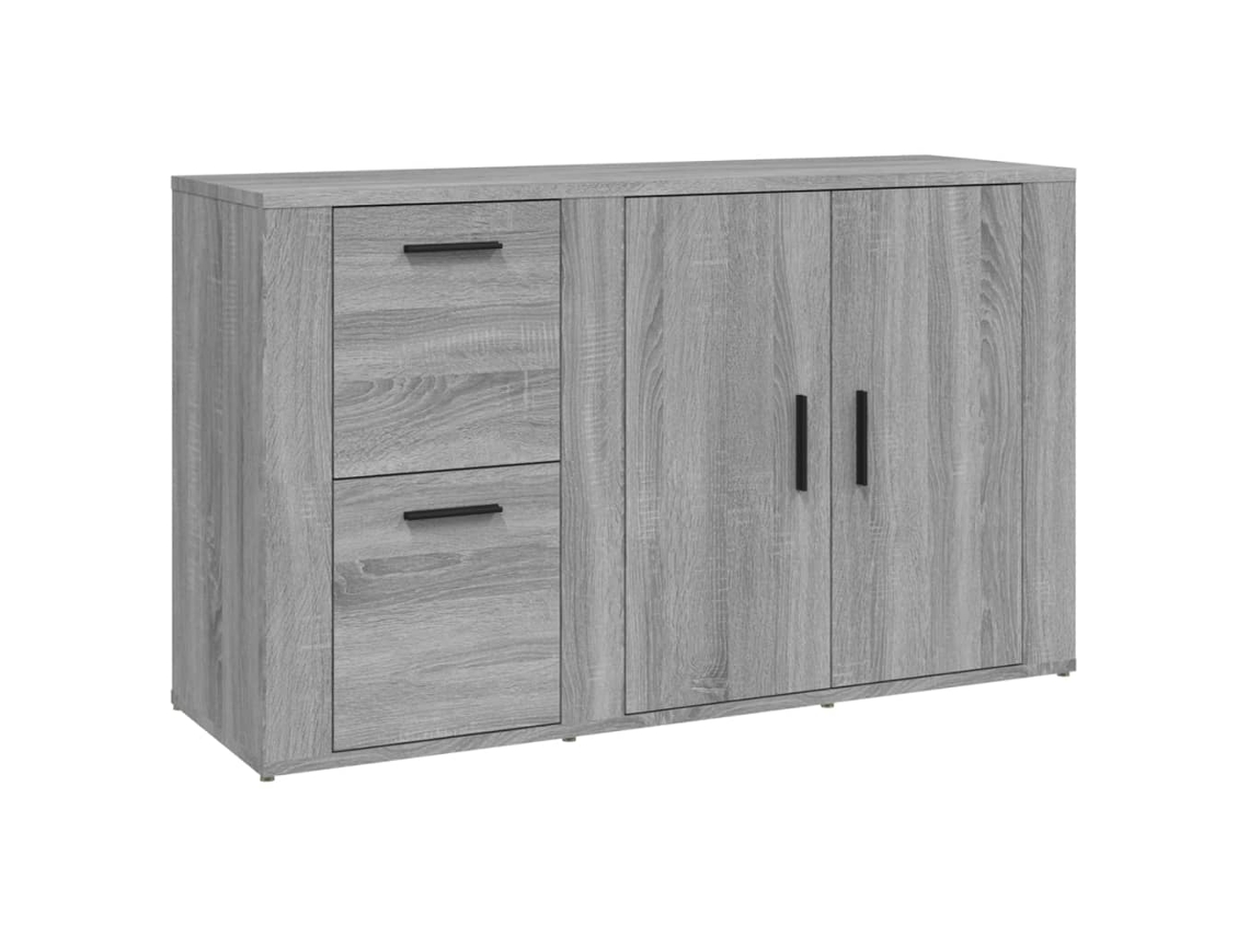Aparador Derivados de Madeira Cinzento Sonoma MAISON EXCLUSIVE (100x33x59,5 cm)
