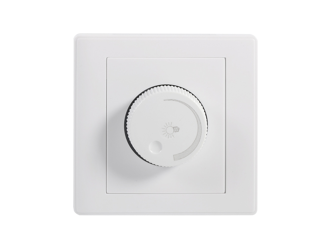 Laxiscreed Interruptor Dimmer Oculto Tipo 86 Para Parede Com Ajuste De Luz Rotativo
