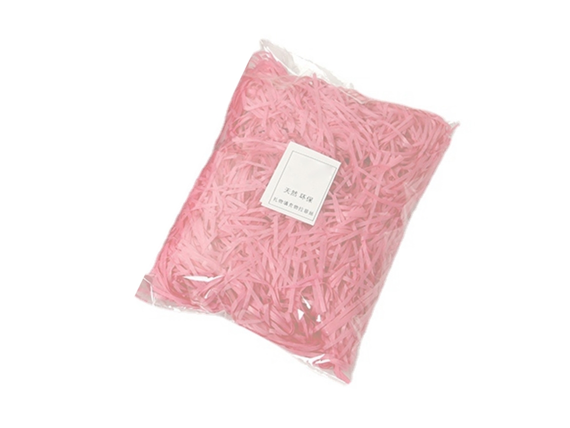 Preenchimento Papel Recortado Presentes Cor Rosa Claro 30g
