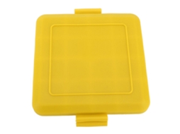 Sanduicheira grilladora microwave toastie para snacks e café da manhã, amarela LAXISCREED
