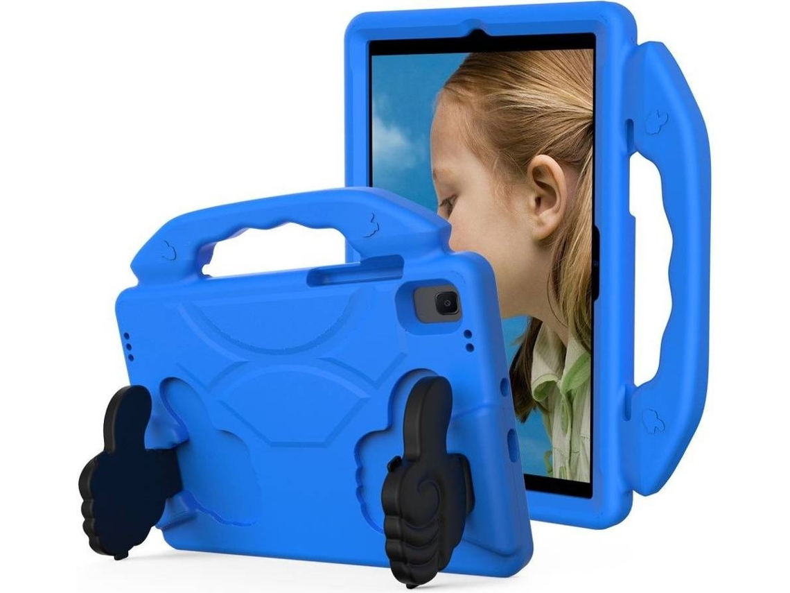 Elysve Capa Protetora Para Samsung Galaxy Tab A8 10,5 Polegadas 2021, Proteção Antiqueda, Cor Azul