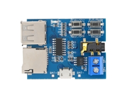 Aetheria módulo Decodificador Mp3 Amplificador de Potência Sem Perdas Placa de Áudio 3.7‑5.5v