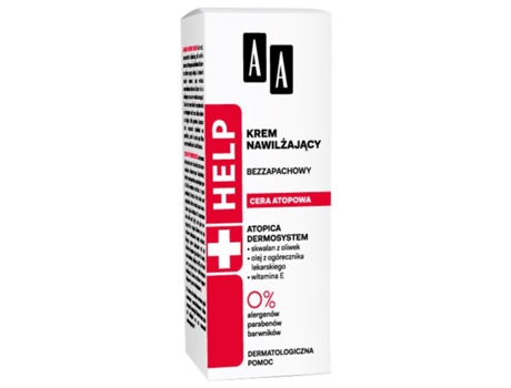 AA Ajuda atópica Creme Hidratante Creme Hidratante Pele por atópica pele 50ml