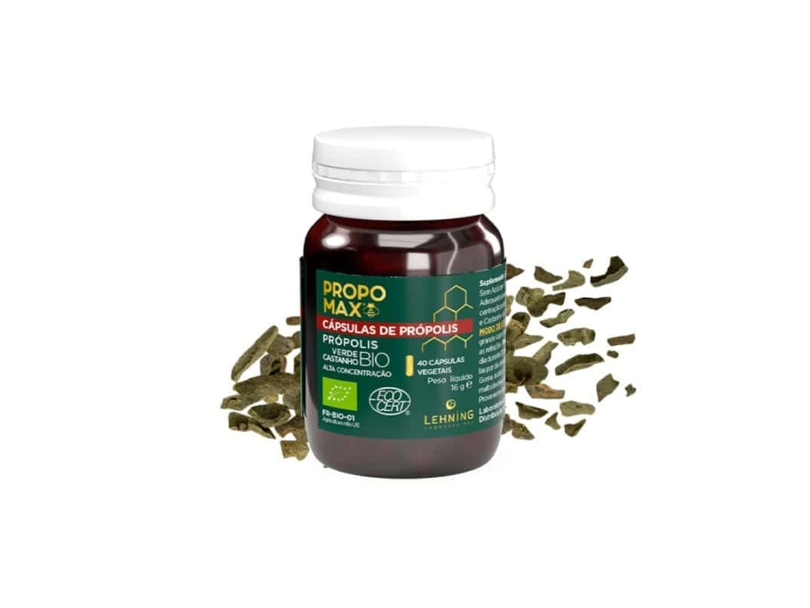 Propomax Propólis Verde 40caps Lehning