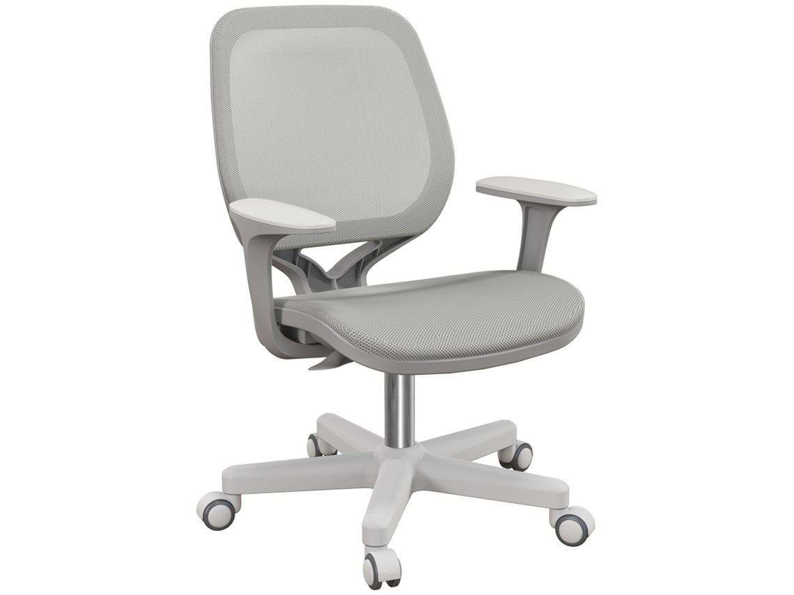 Cadeira de Escritório Reclinável com Função de Massagem, Aquecimento e Altura Ajustável, Cinza ZENCORE SERVICES