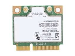 Lurelia Adaptador Usb Wi-fi Sps784650 Wi-fi 5 867 Mbps Dual Band 2,4/5 Ghz Bluetooth 4.0 Mini Pcie