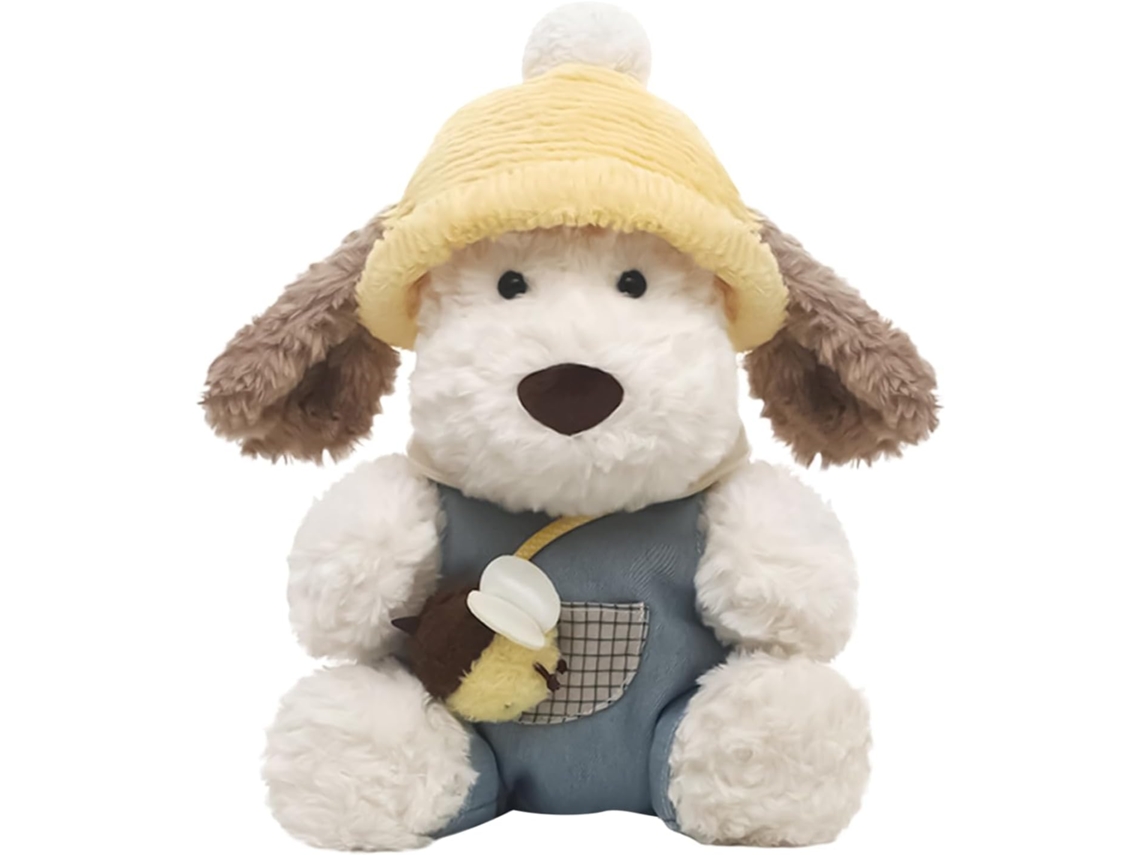 Cachorro Pelúcia 32 Cm (12,6 Polegadas) Para Decoração