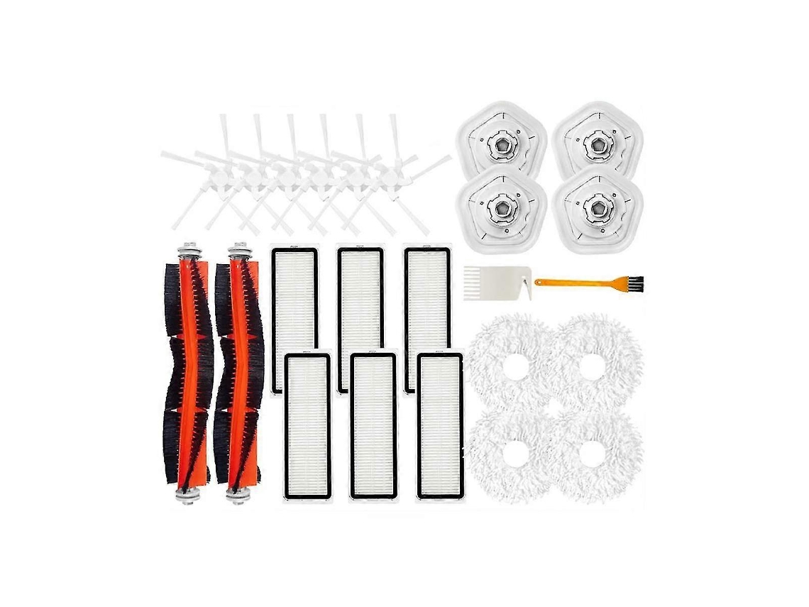 Para Bot W10 W10 Pro Filtro Hepa Escova Principal Pano De Mop Escova Lateral Filtro Hepa Peças De Aspirador
