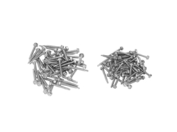 100 Parafusos Autoafiançantes Variados Cabeça Hexagonal Aço Inoxidável 410 4.2x38mm 4.8x38mm