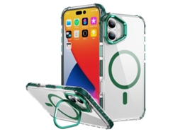 Capa Para Iphone 17 Com Suporte Magsafe - Verde