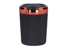 Cachimbo Sem Fumaça 3w com Luz Led Azul Fireproof para Carro Casa Escritório Laranja | S/MARCA