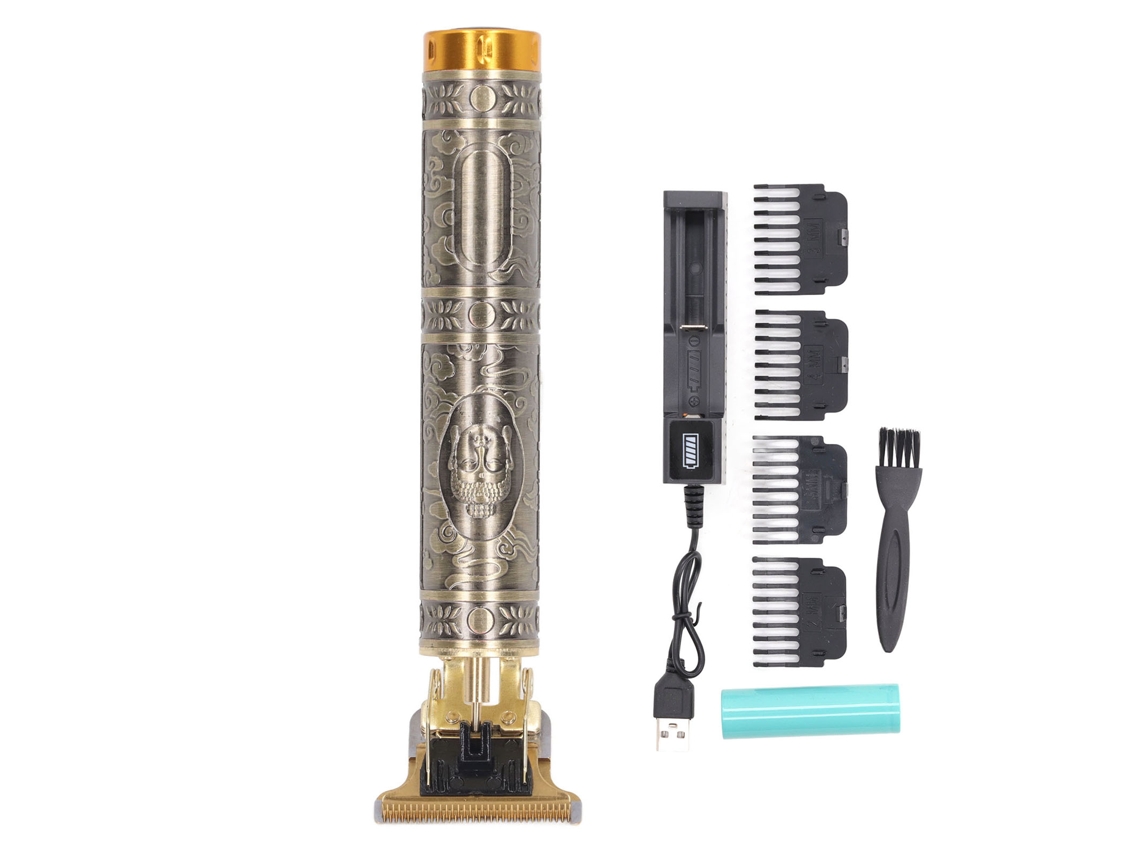 Aparelho de cortar cabelo T Blade EOOCOO com base de carregamento | S/MARCA