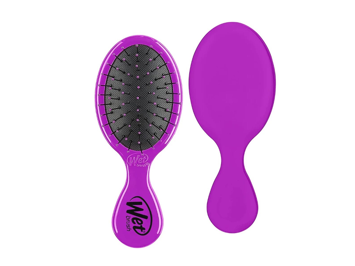 Escova Desembaraçante THE WET BRUSH Roxo Mini
