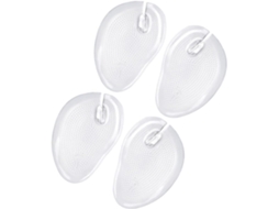 Protetores De Silicone Para A Parte Frontal Do Pé, Cor Clara, Pacote Com 4 Peças
