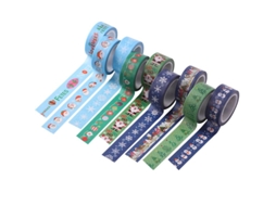 Fita Washi de Decoração de 9 Rolos ALLINLESS