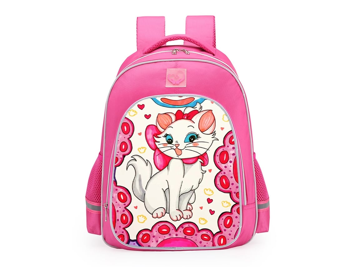 Mochila KOHREE Infantil Mary Cat Rosa