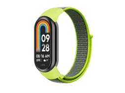 Pulseira De Nylon Com 8 Voltas Para Xiaomi Mi Band