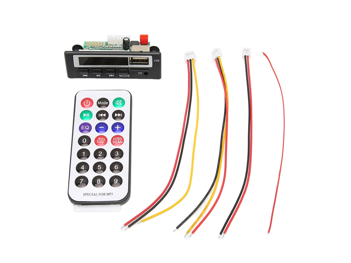 Módulo Decodificador Bluetooth LAXISCREED 12v Carro