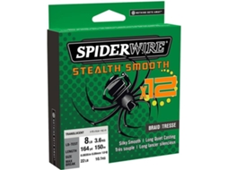 Linha de Pesca trançadas SPIDERWIRE Stealth Smooth 12 Braid (0.070 mm - 0,10 mm)