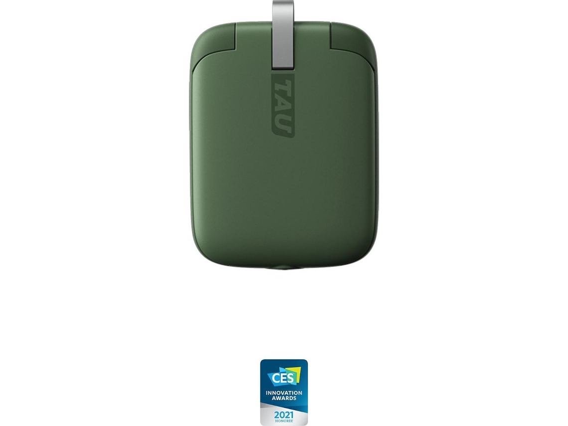Tau Mini Power Bank ROLLINGSQUARE 1400 Mah Verde