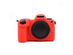 Capa Protetora De Silicone Para Câmera Nikon Z6iii Vermelho