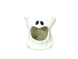 Porta-velas de porcelana Baok com design de figura de fantasma, decoração para quarto.