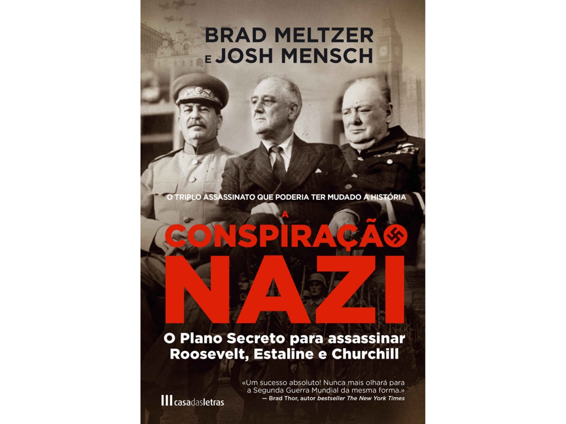 Livro A Conspiração Nazi de Brad Meltzer (Português)