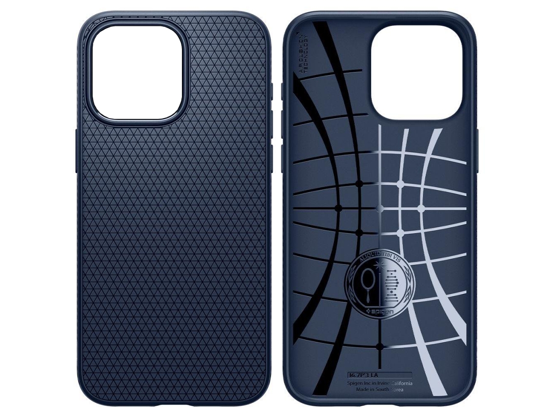 Capa Spigen Liquid Air Para Iphone 15 Pro Com Sistema Magnético