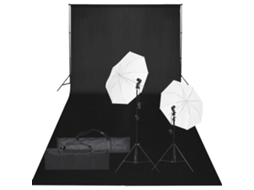 Photo Studio Kit, Photo Studio Kits Vidaxl Preto Alumínio (n/a)