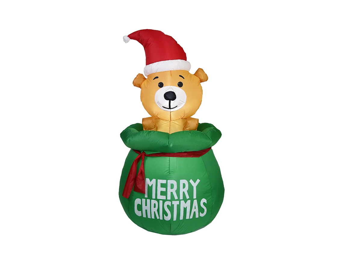 Decoração Inflável de Filhotes de Cachorro com Luzes LED 5ft para Jardim com S/MARCA