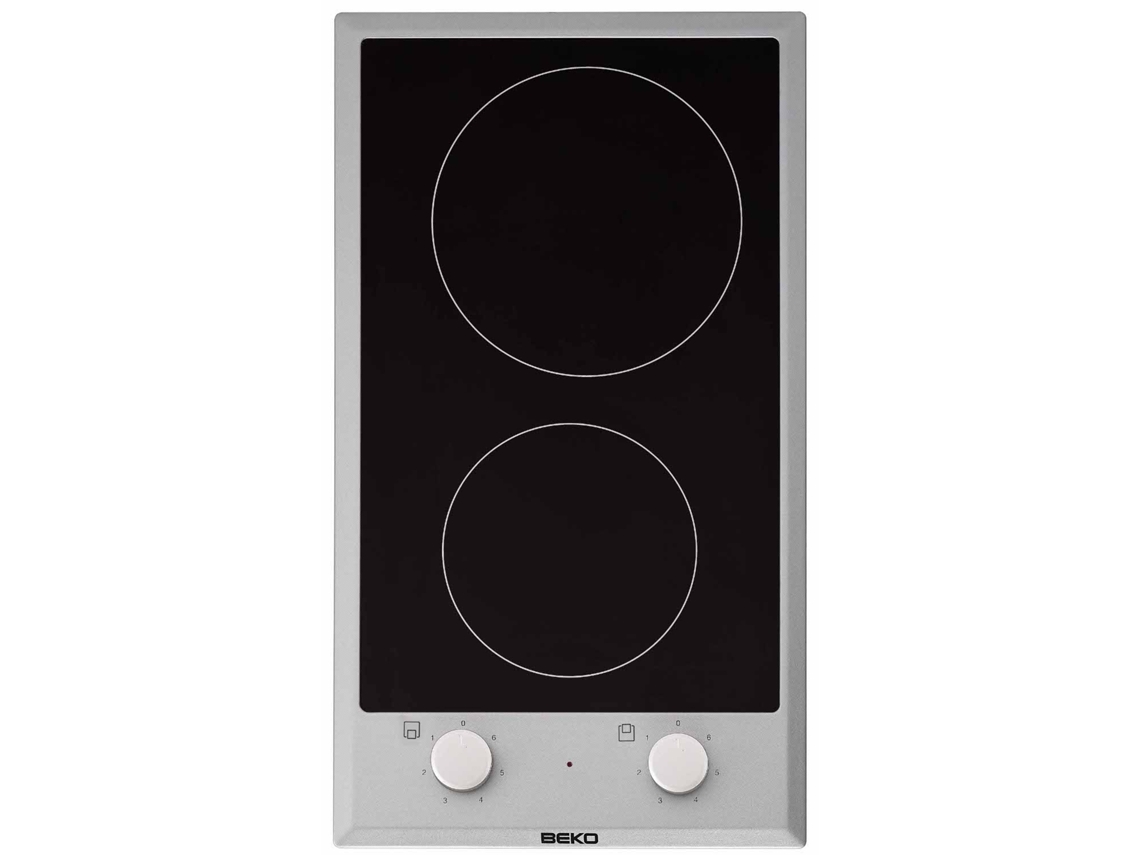 Placa de Vitrocerâmica BEKO HDCC32200X (Elétrica - 30 cm - Inox)