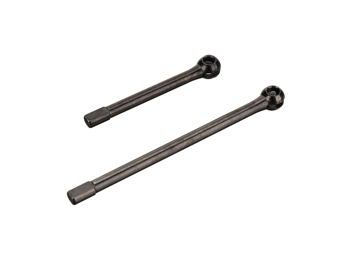 2 Peças Hb Toys Rtr R1001/2/3 1/10 Rc Car Parts Eixos de Transmissão Dianteiros Universais Acessórios para Modelos de Veículos 08045 MDUG