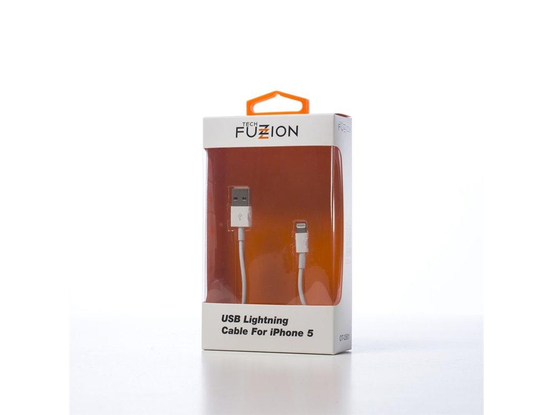 Tech Fuzzion Acecab2501Wh Cabo Lightning Branco