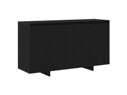 Conjunto 1 Buffet Vidaxl Preto Derivados De Madeira (135 X 41 X 75 Cm)