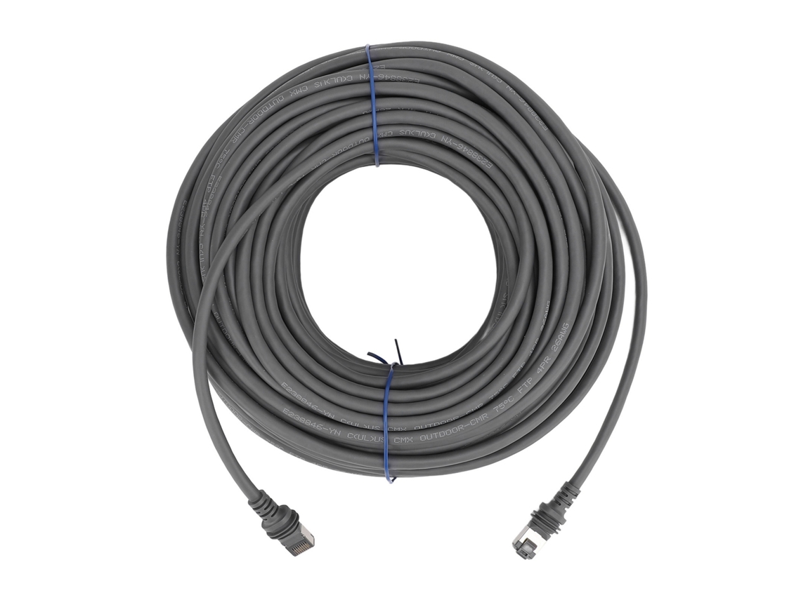 Aetheria cabo de Substituição para Satélite Retangular Gen 3 V3 Cat6 2000mbps Ip68 22.86m