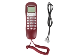 Telefone Fixo com Rede de Novo Display Lcd LAXISCREED
