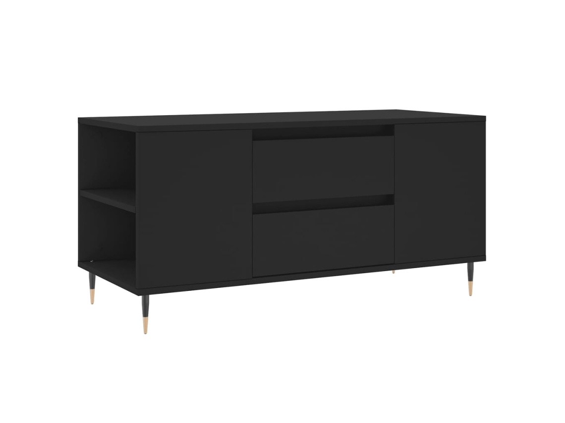 Coffee Table, Coffee Tables Vidaxl Preto Madeira Processada (n/a)