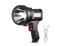 Lanterna De Mano Recarregável Super Brilhante 1.000.000lm Led Ip54 À Prova D'água Para Acampamento