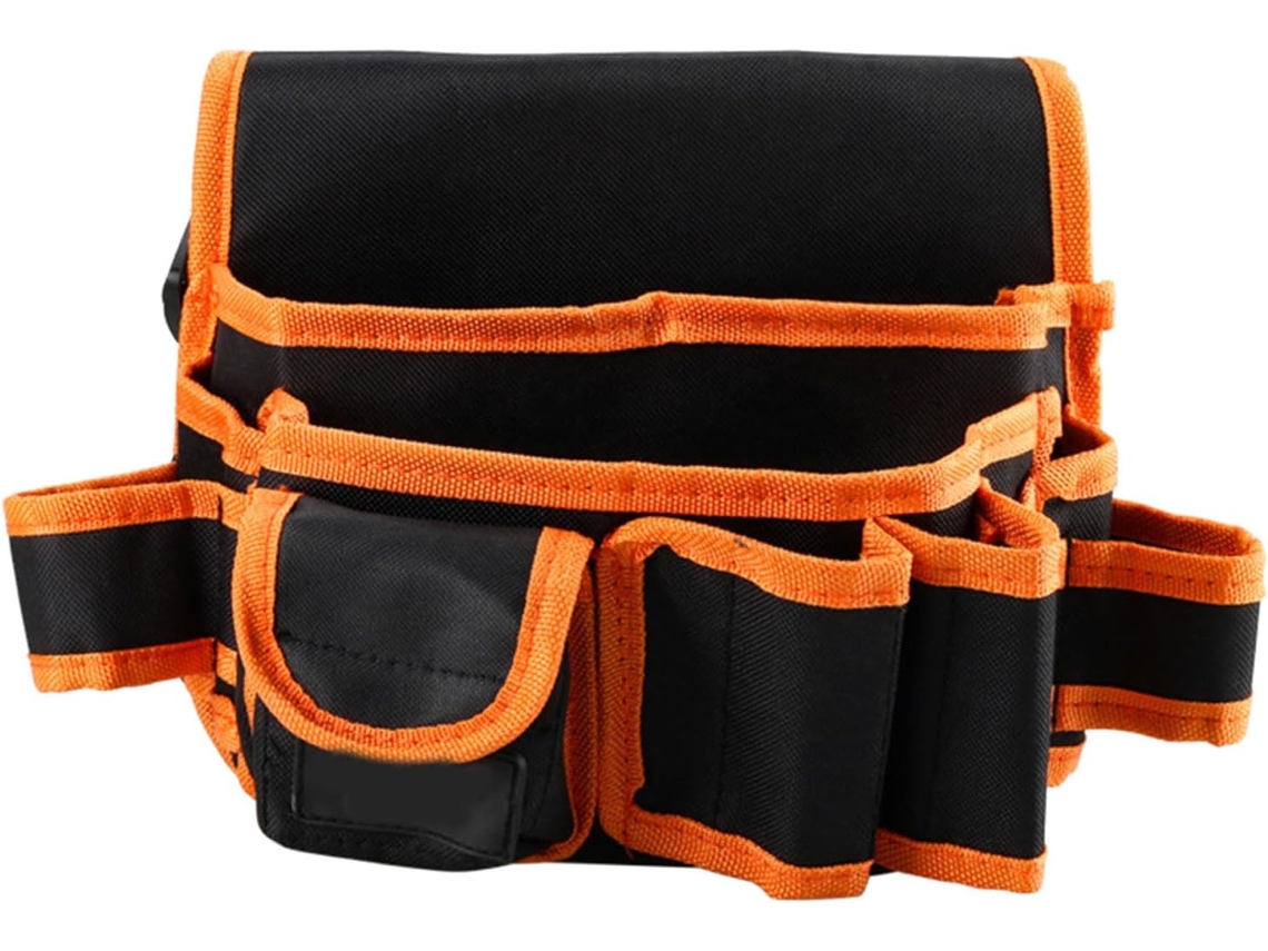 Bolsa para ferramentas de jardim, cinto de jardinagem, com bolsas, bolsa ajustável sem cinto, suporte ajustável para