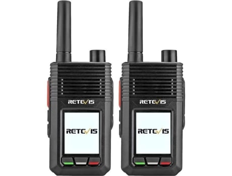 Rb20 Rede De Rádio Bidirecional, 4g Talkie Walkie Alcance Ilimitado, 4000mah Mini Portátil Emissores Receptores Com Gps Retevis