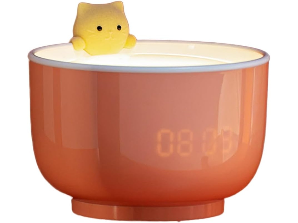 O Candeeiro De Mesa Com Relógio É Um Presente Atencioso Para Crianças
