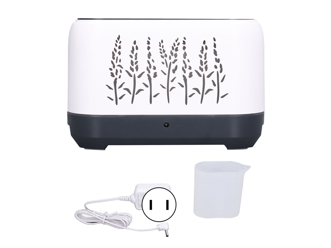 Humidificador Ultrassônico 200ml com Luz Led e Desligamento Automático SILVER