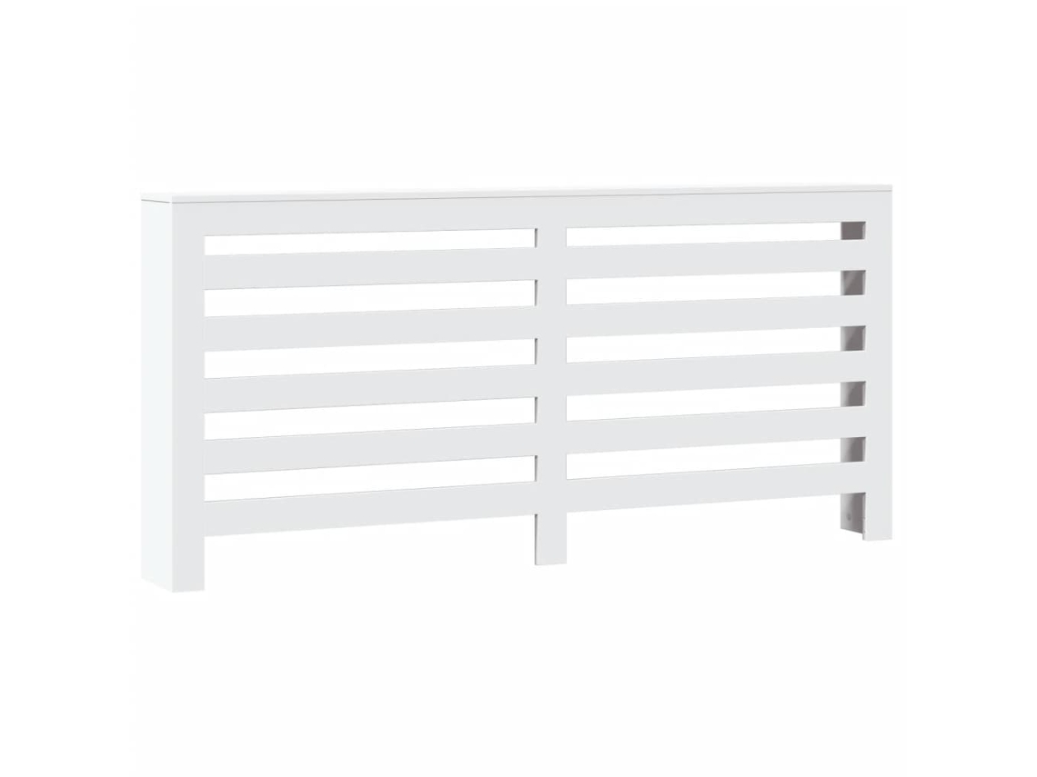 Radiator Cover, Radiator Covers Vidaxl Branco Madeira Processada (175 X 20 X 82 Cm)