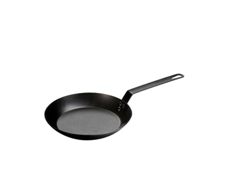 Panela Para Grelhar Em Aço Lodge Diâmetro 25cm Compatível Com Todas As Fontes De Calor Fabricado Nos Eua